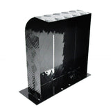 Alpen black aluminium fuel tank cover — view 3