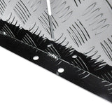 Alpen black aluminium fuel tank cover — view 7