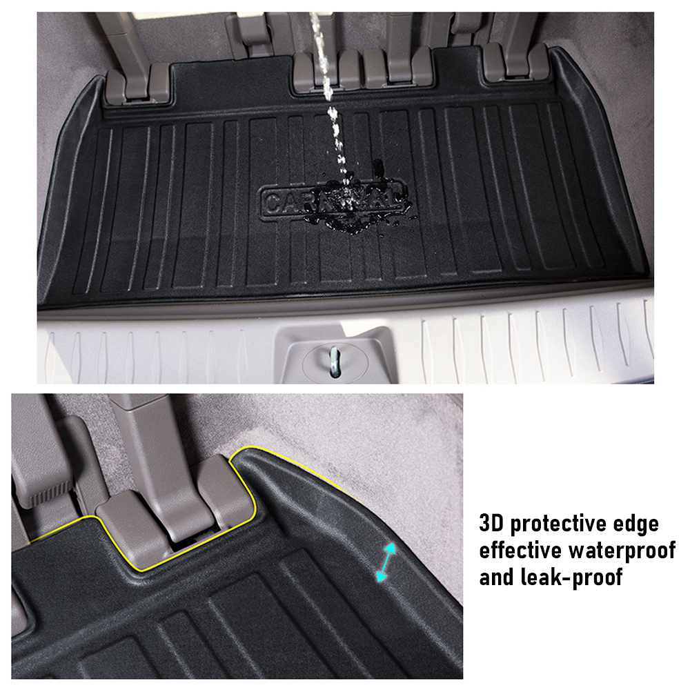 Kia Carnival TPE cargo boot liner — view 10