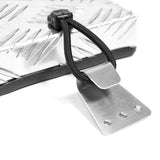 Silver aluminium Truma cowl cover 27x15x4cm — view 5