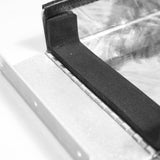 Silver aluminium Truma cowl cover 27x15x4cm — view 10