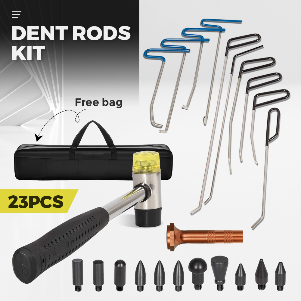 23 pcs stainless steel PDR dent repair kit — view 3