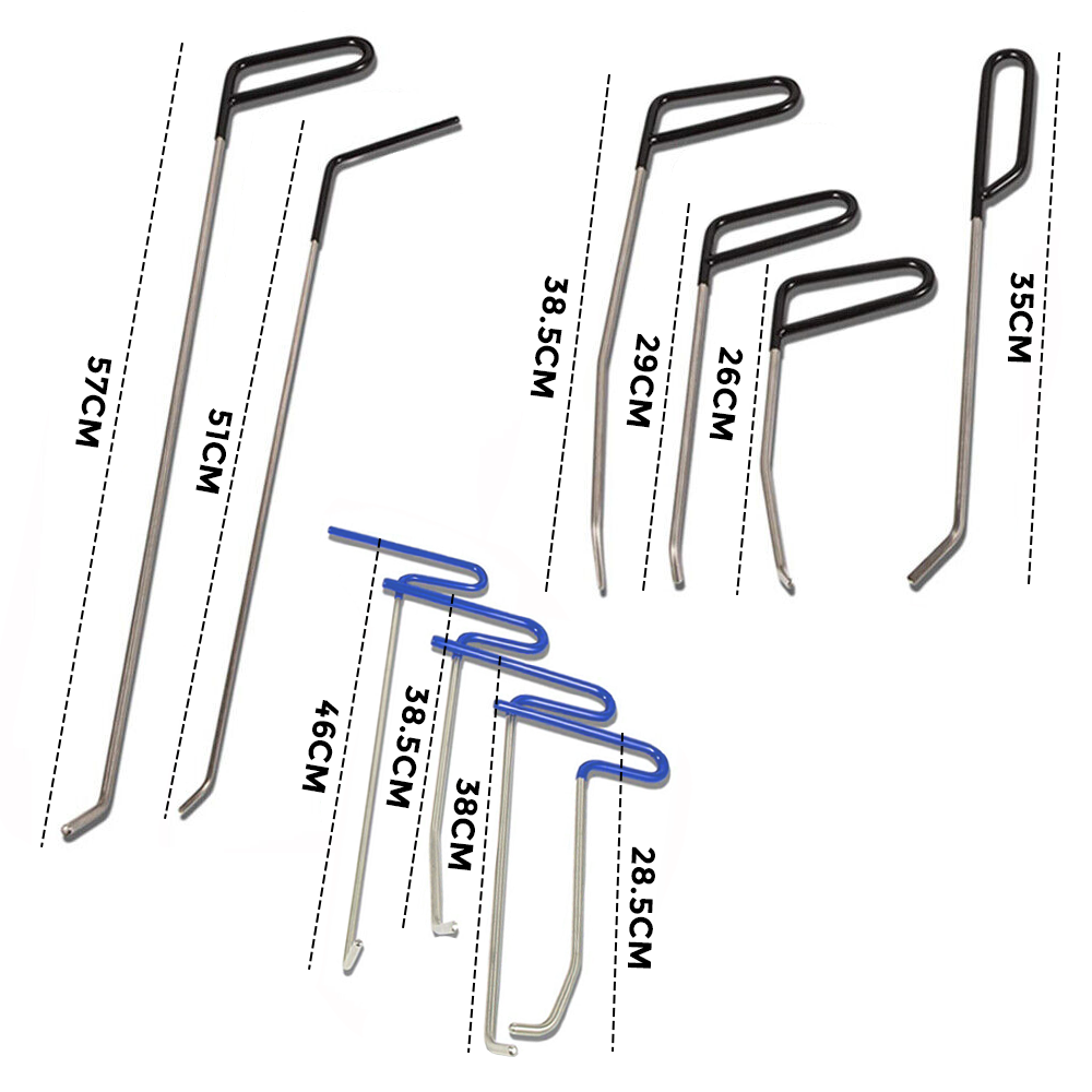 23 pcs stainless steel PDR dent repair kit — view 4