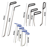 23 pcs stainless steel PDR dent repair kit — view 4