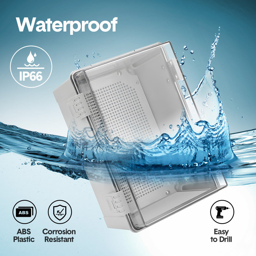 IP66 waterproof ABS junction box 30x20x17cm — view 5