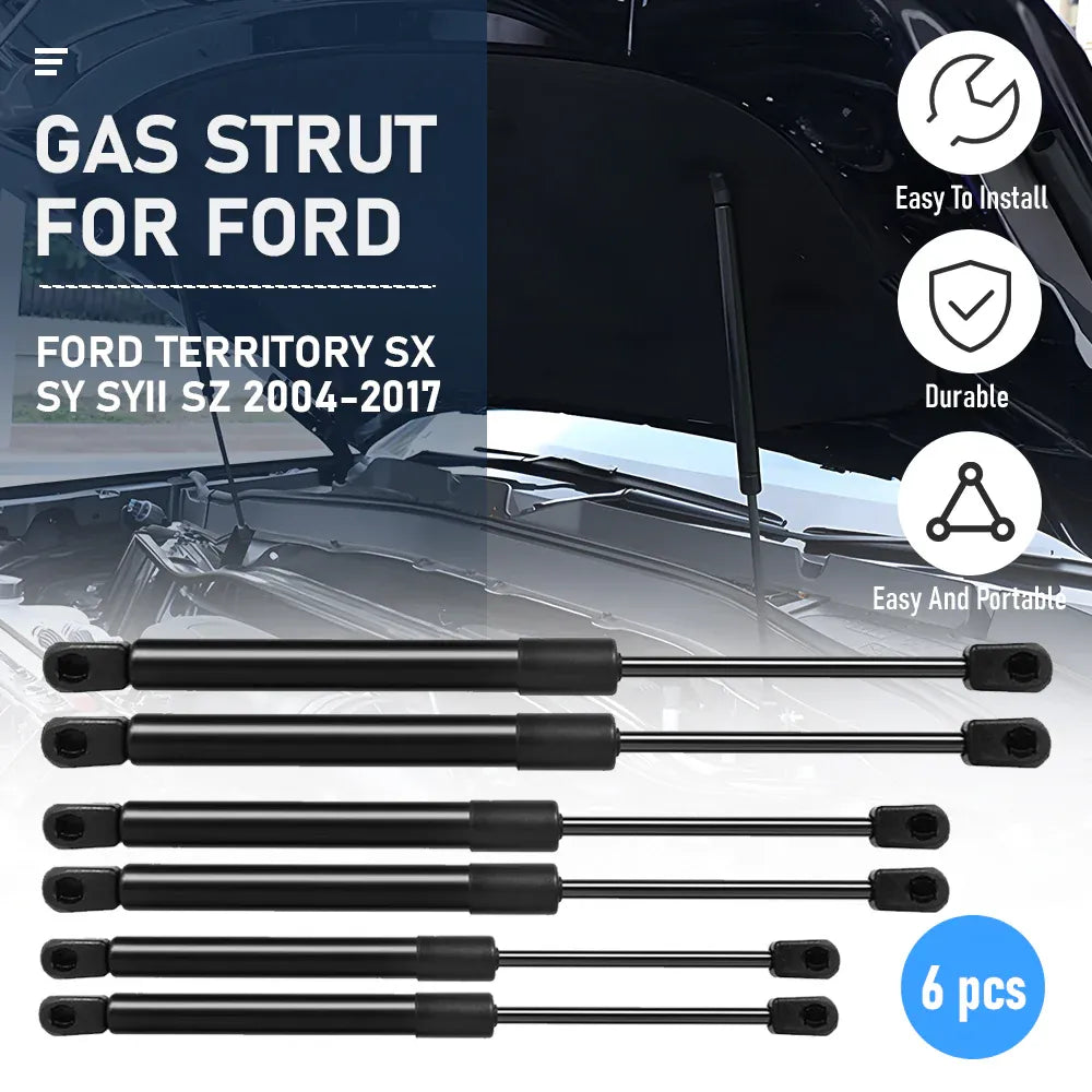 6pcs Premium Gas Struts Kit for Ford — view 3