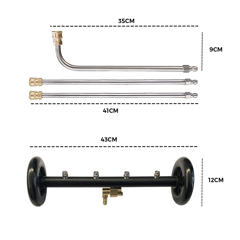 Car undercarriage pressure washer 4000PSI — view 7
