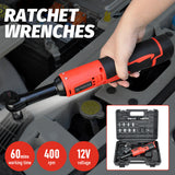 12V cordless electric ratchet wrench set 3/8 inch — view 3
