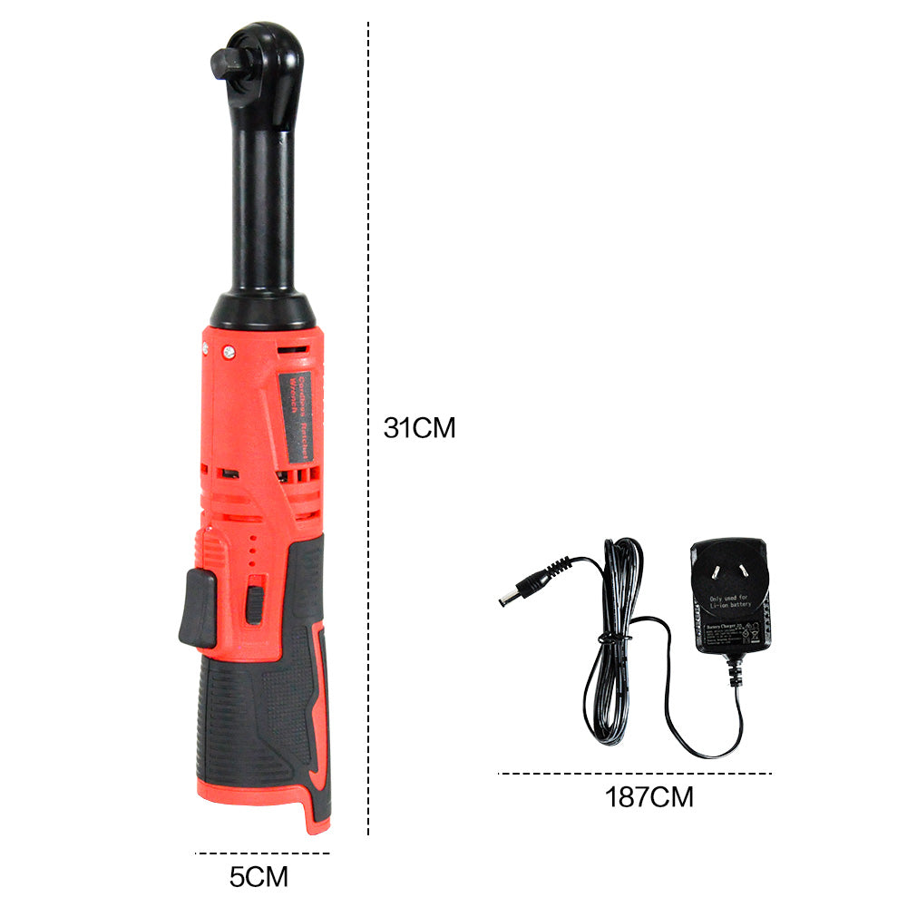 12V cordless electric ratchet wrench set 3/8 inch — view 8