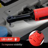 12V cordless electric ratchet wrench set 3/8 inch — view 9