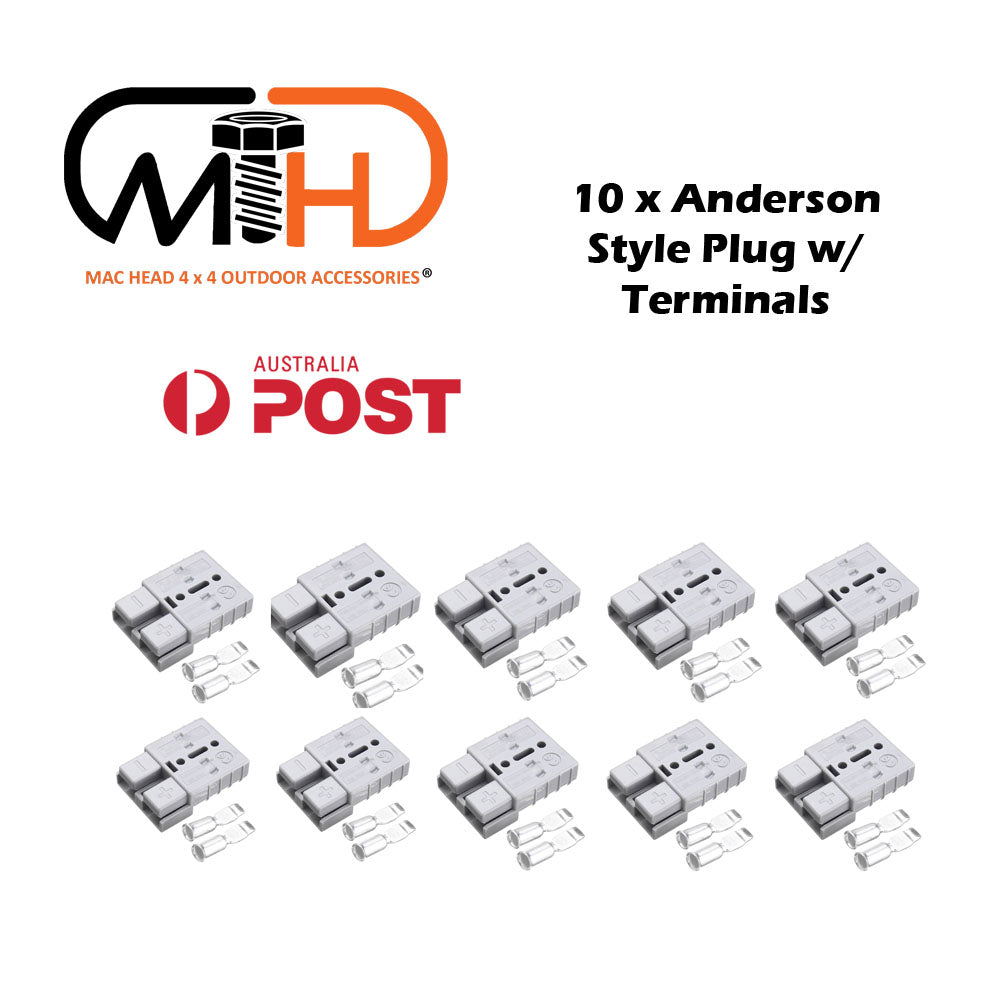 10x Anderson Style 50A Plug Connectors — view 3
