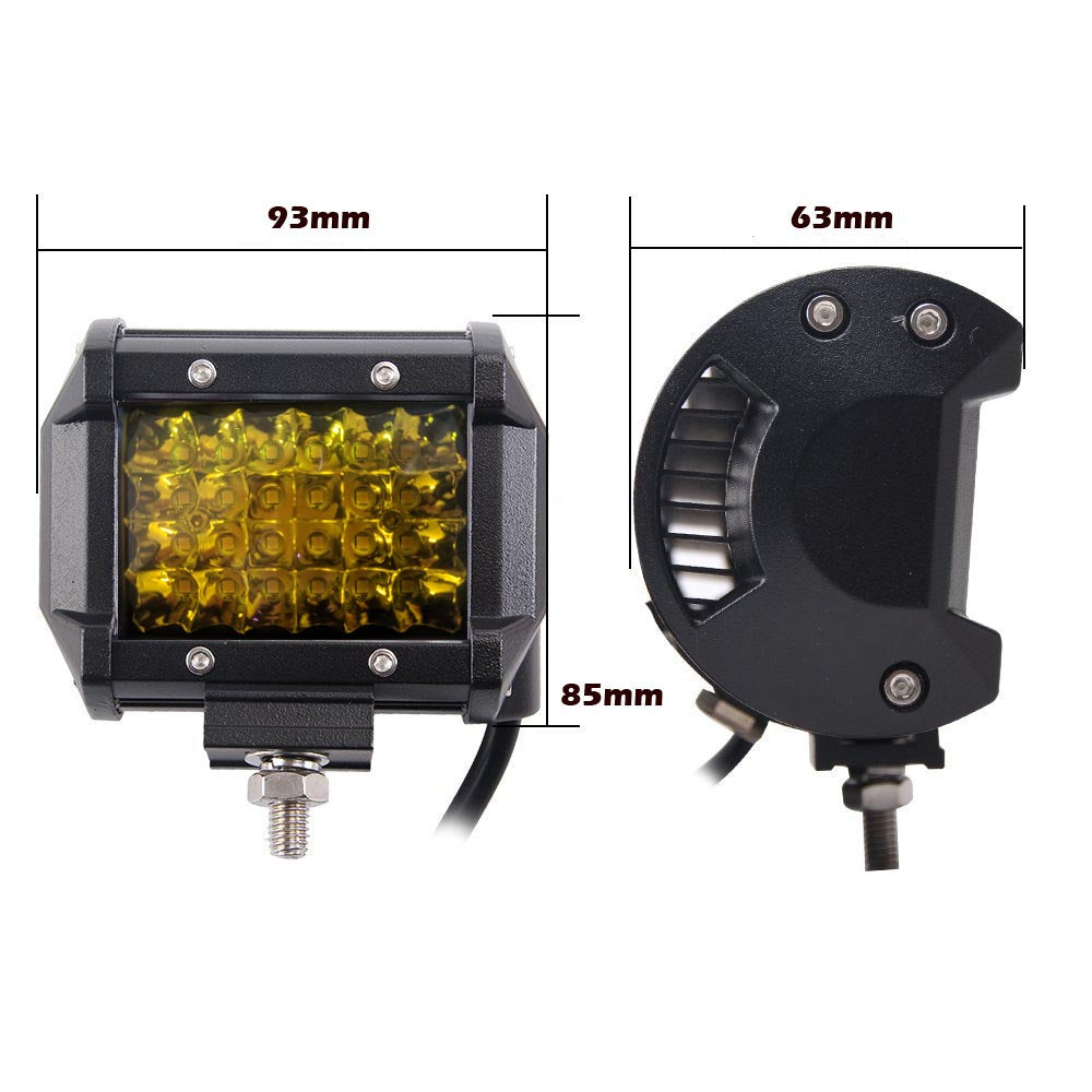 Pair 4in Philips Spot LED Work Lights — view 5