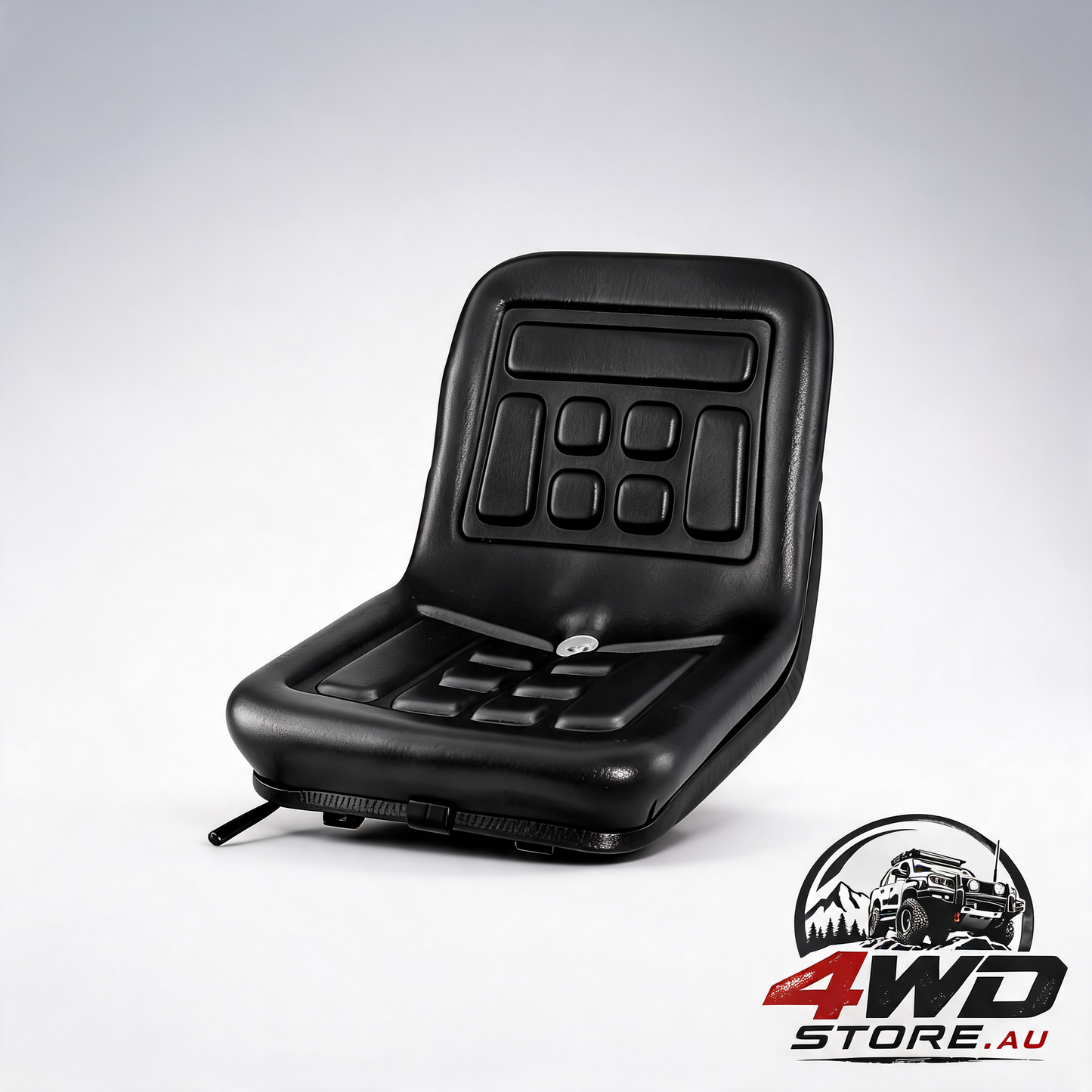 Giantz universal PU leather suspension tractor seat for forklift, excavator and truck