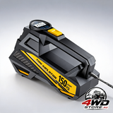 CaRSun portable tyre inflator air compressor with LED light, DC 12V