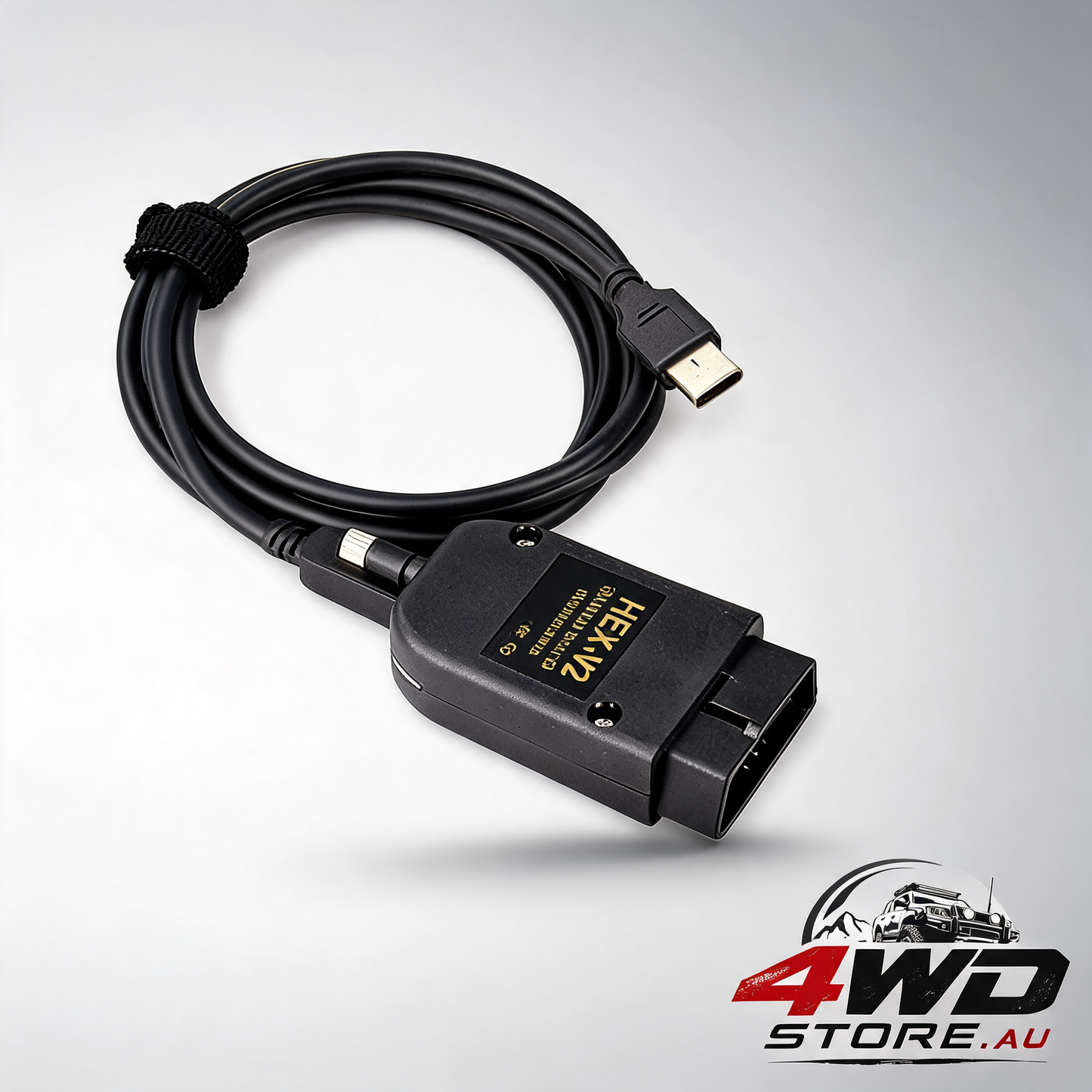 VCDS HEX-V 2 OBD2 diagnostic cable, USB scanner for Volkswagen and Audi