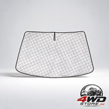 6-layer foldable car windscreen sun shade, heat reflective UV protection 145 x 80cm