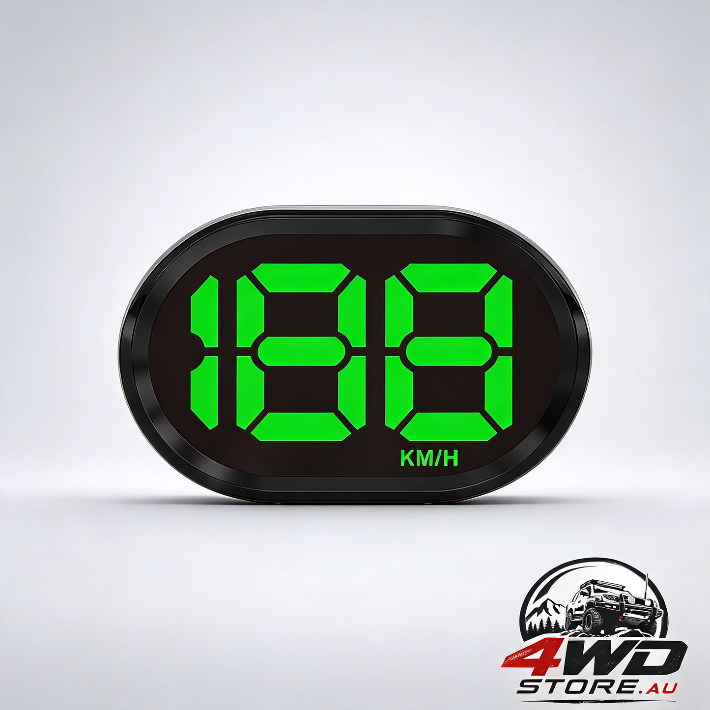GPS digital speedometer for car in km, USB plug and play with auto brightness