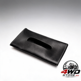 Car tissue holder, black sun visor napkin and mask holder