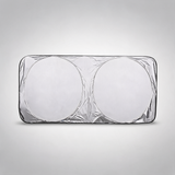Car windshield sunshade foldable 150×70cm UV block front visor for SUV van