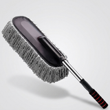 Car wash duster brush microfiber telescopic cleaning tool for vehicle detailing
