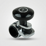 Universal black metal steering wheel car accessories helper grip spinner knob
