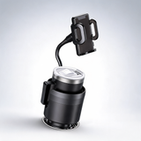2 In 1 car phone holder and cup holder drink organiser water bottle holder