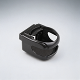 Car cup holder air vent drink mount black clip-on can bottle holder for vehicle black