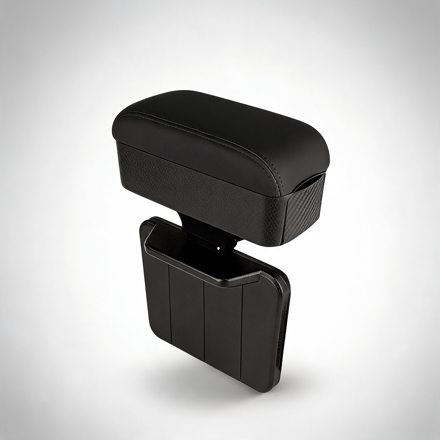 Multifunctional armrest storage box gap organiser for vehicle interior use