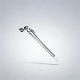14Cm stainless steel pencil tyre pressure gauge 5-50 PSI manual tester