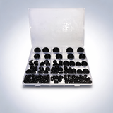 200 Pcs auto rubber grommet assortment set fastener kit blanking 7 popular sizes