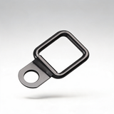 6PCS black heavy duty fixing point anchor eye tie down lashing loop d-ring hook