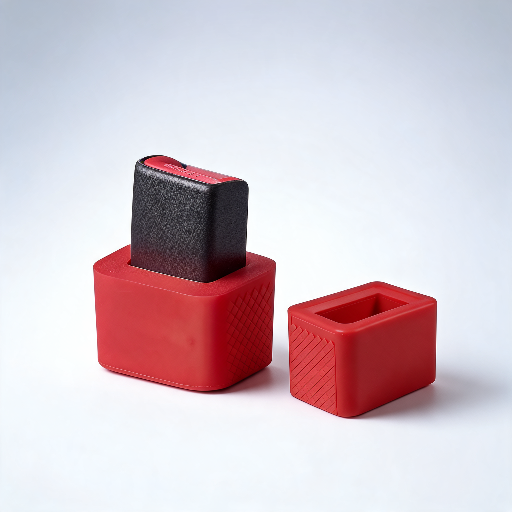 3PCS vehicle buckle insert slot lifter silicone spacer block