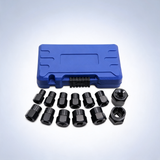 13 Piece impact bolt nut remover set extractor socket tool for stripped nuts bolt