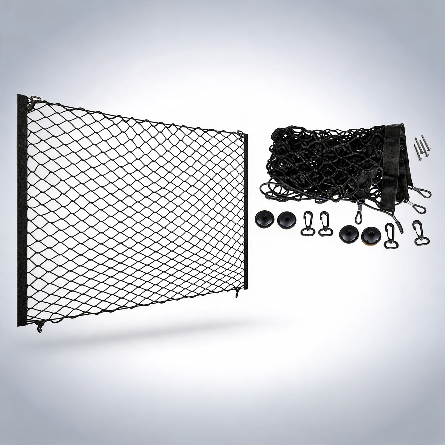 Car net organiser storage large boot cargo trunk luggage tidy suv rear universal