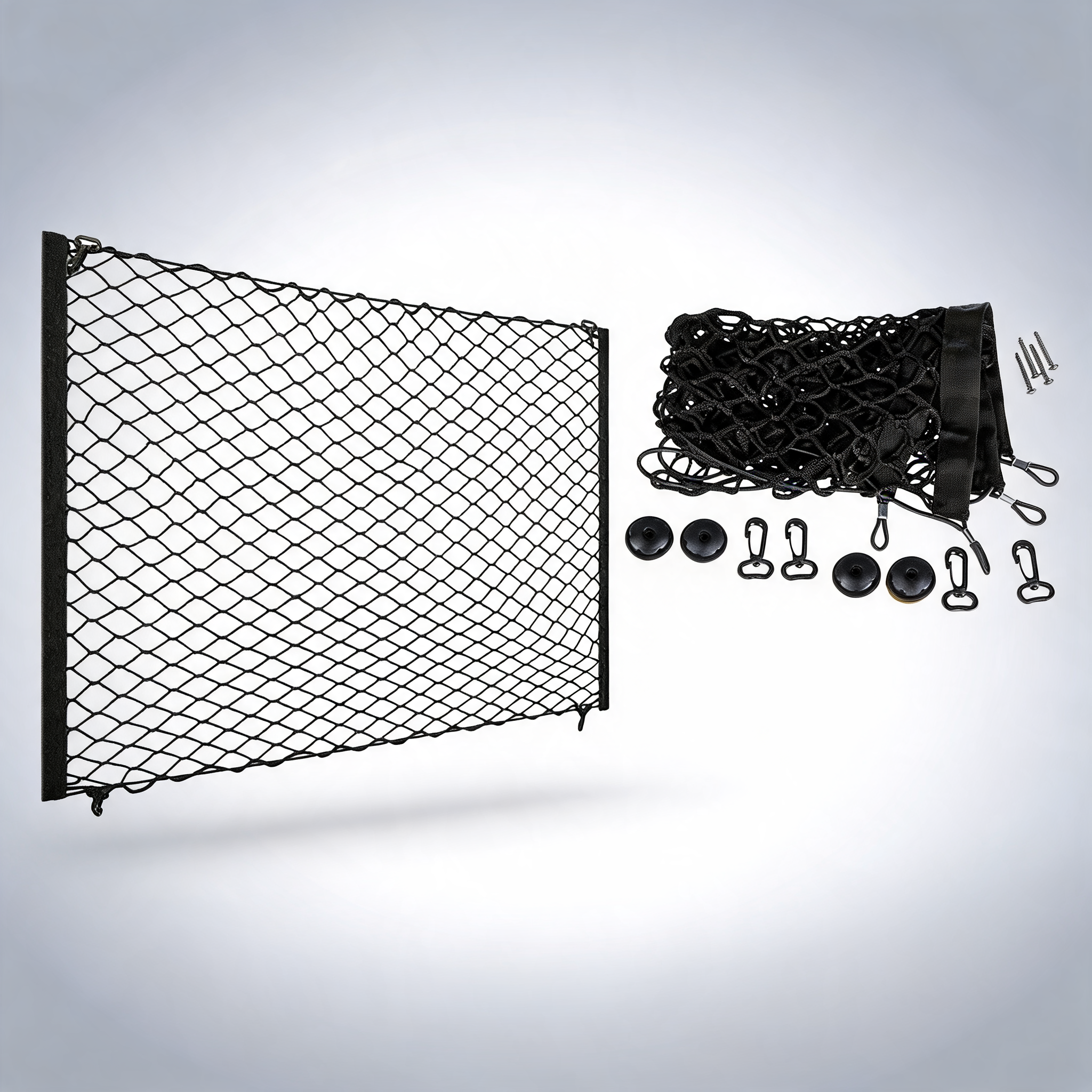 Car net organiser storage large boot cargo trunk luggage tidy suv rear universal