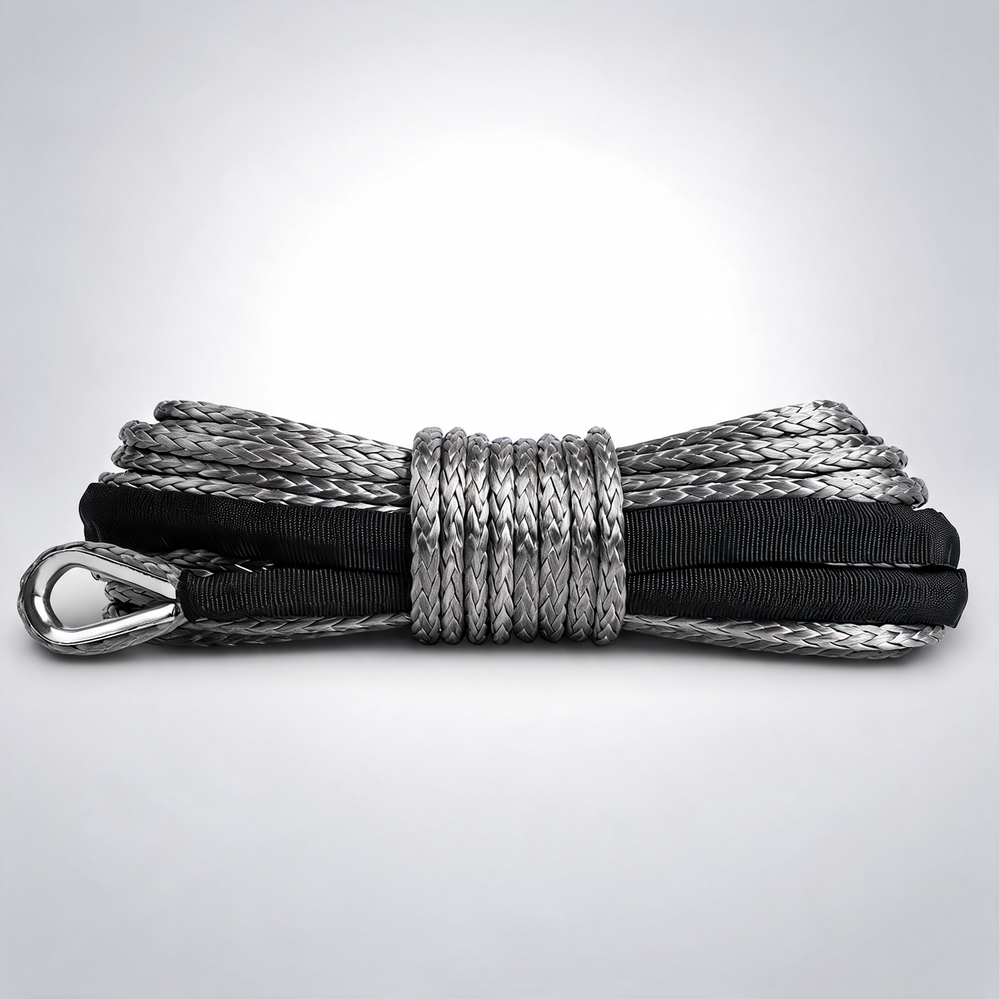X-BULL synthetic dyneem rope 5.5MM x 13M SK75 car tow recovery winch cable line
