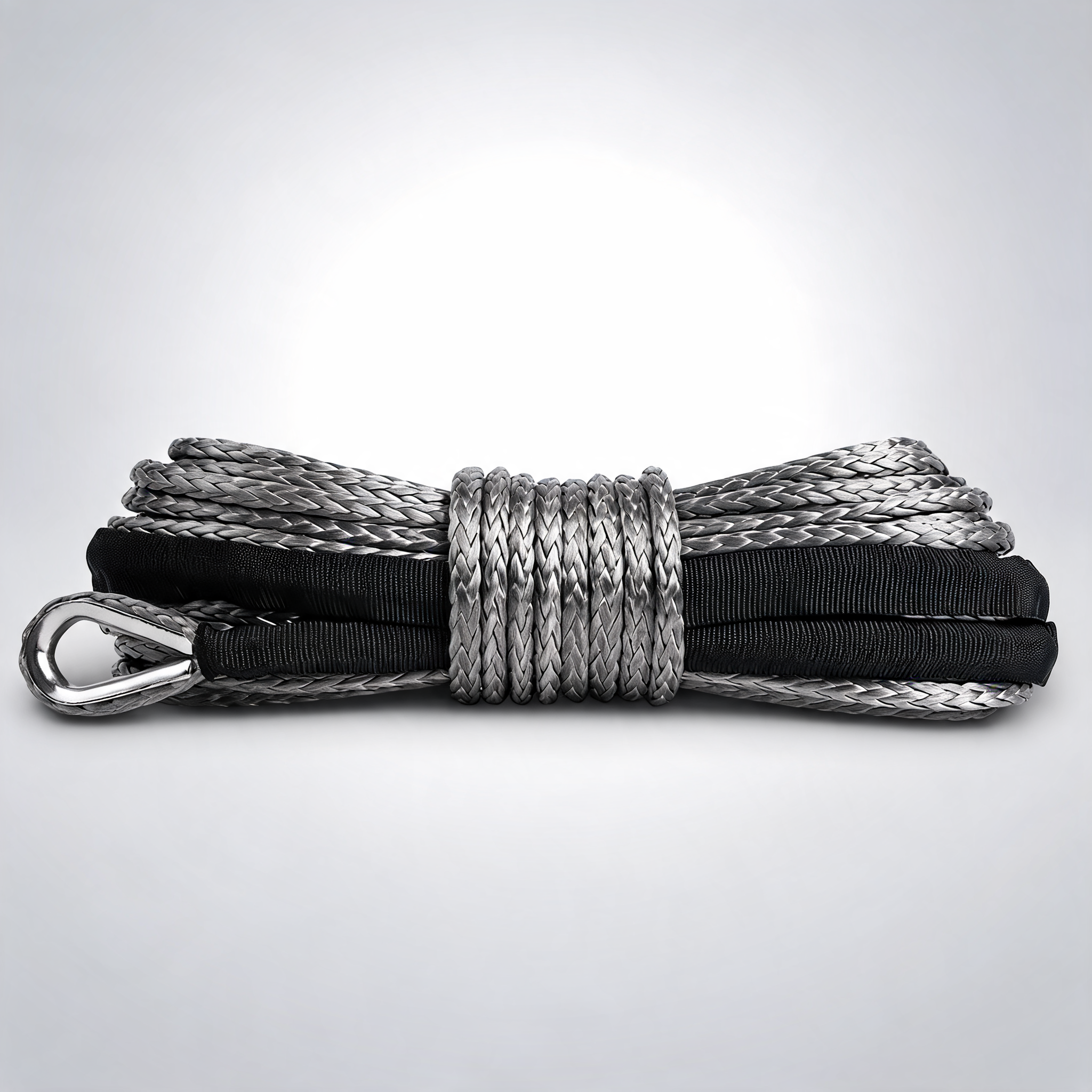 X-BULL synthetic dyneem rope 5.5MM x 13M SK75 car tow recovery winch cable line