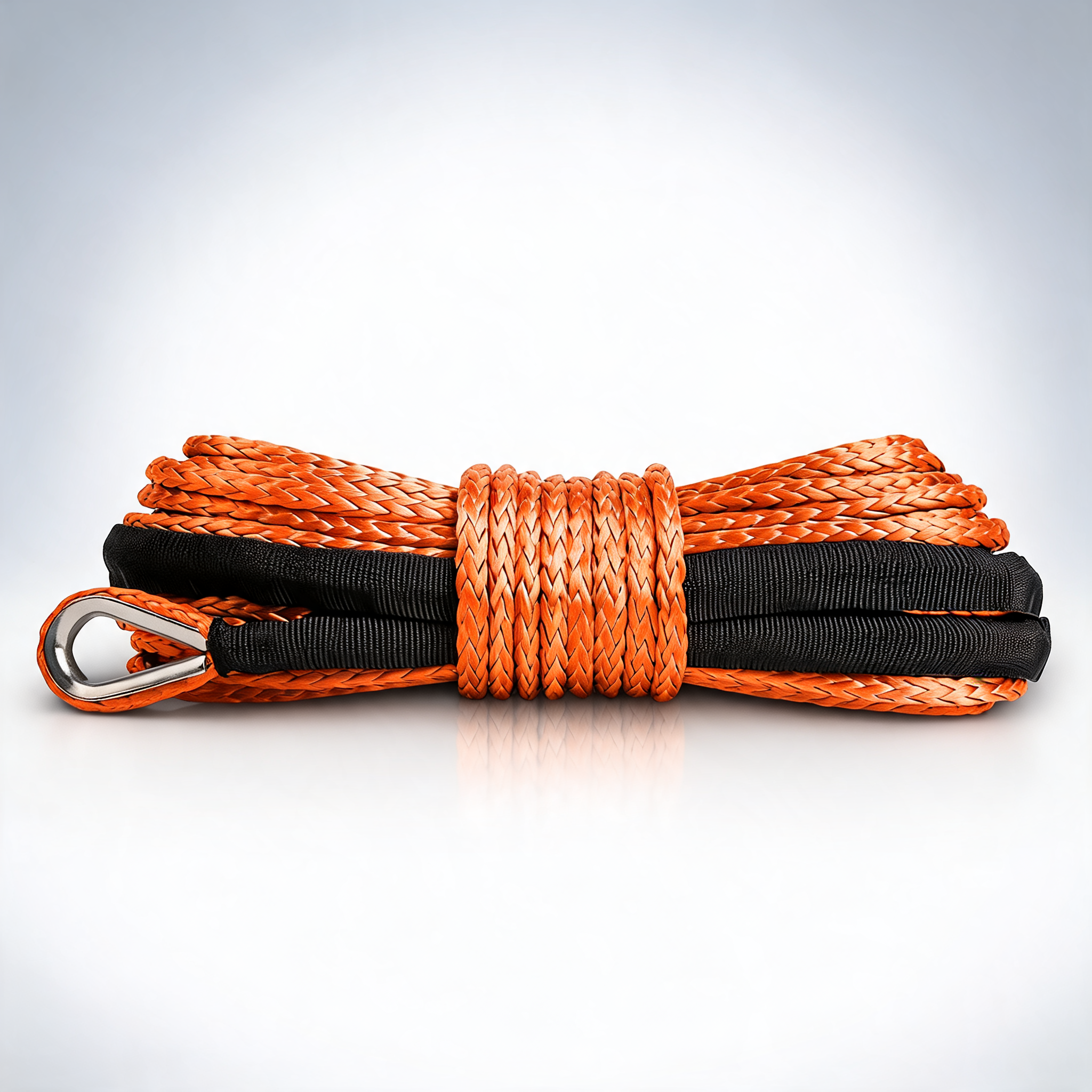 X-BULL Dyneema synthetic rope winch cable SK75 5.5MM x 13M car tow recovery strap