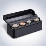 2X car coin holder portable mini change storage box container organiser interior