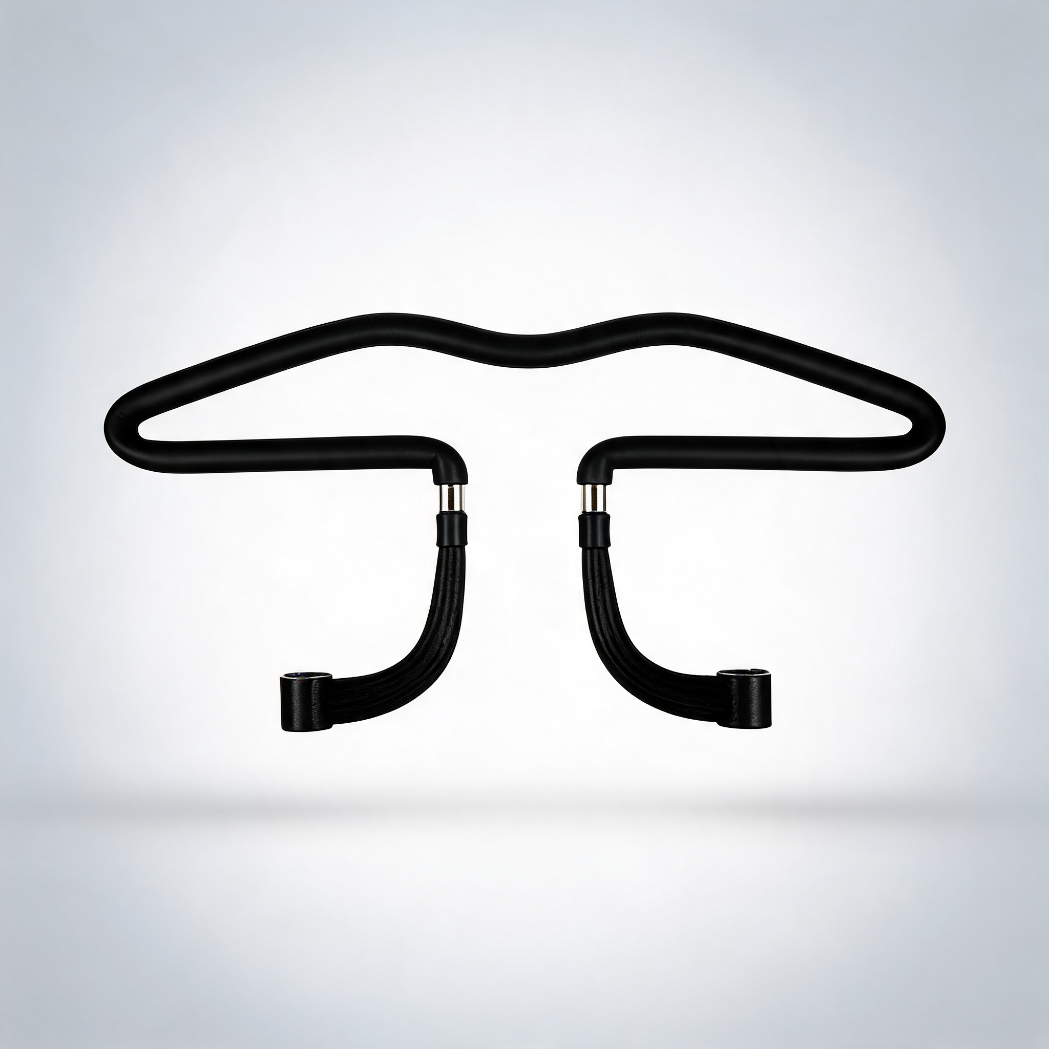 Vehicle headrest clothes hanger PU leather suit rack for back seat storage