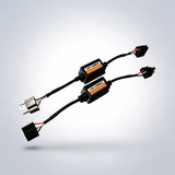 2PCS H4 CANBUS LED headlight decoder anti flicker error canceller load resistor