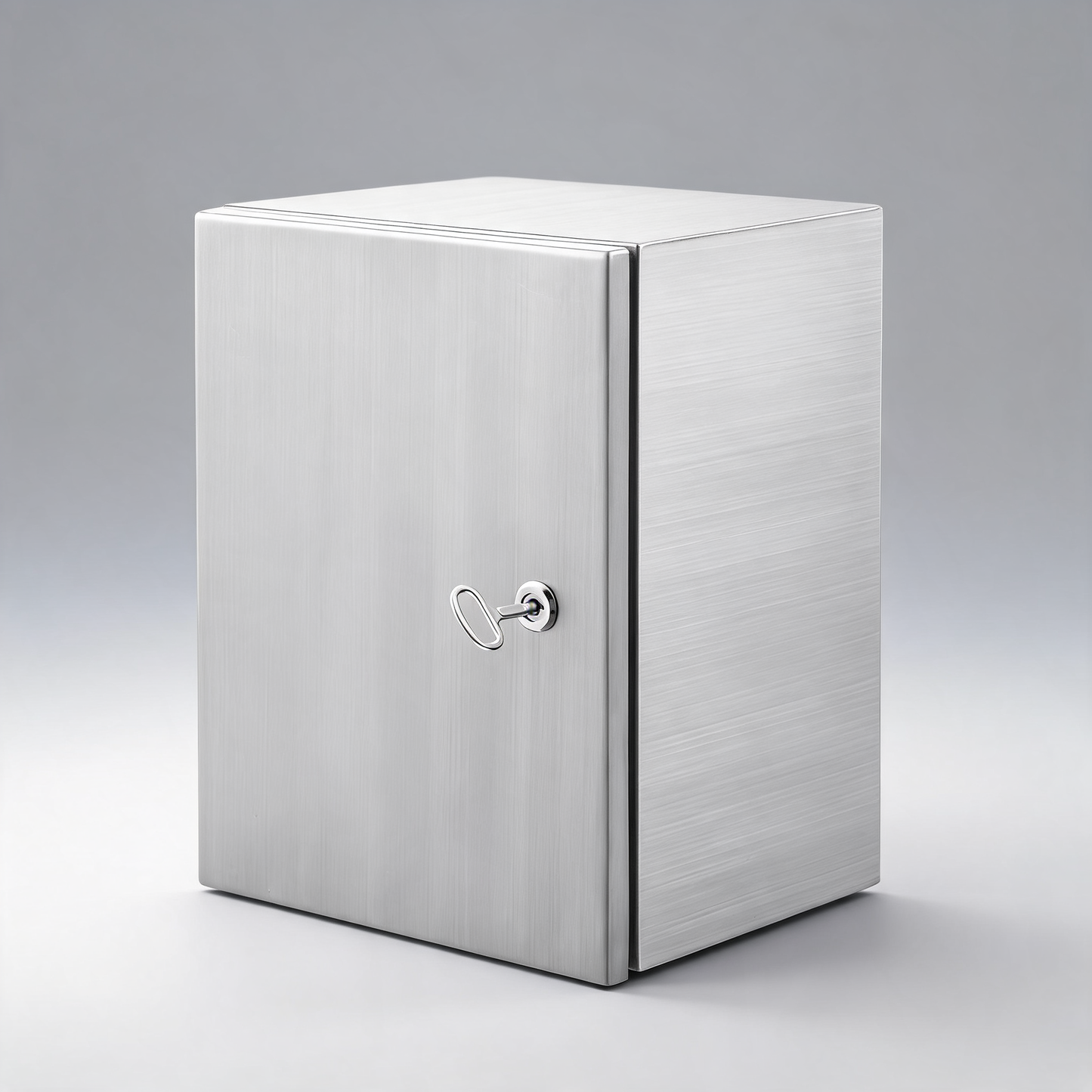 Steel electrical box, 40x30x15 cm, 304 stainless steel electrical enclosure box, Wall-Mounted outdoor IP66 waterproof