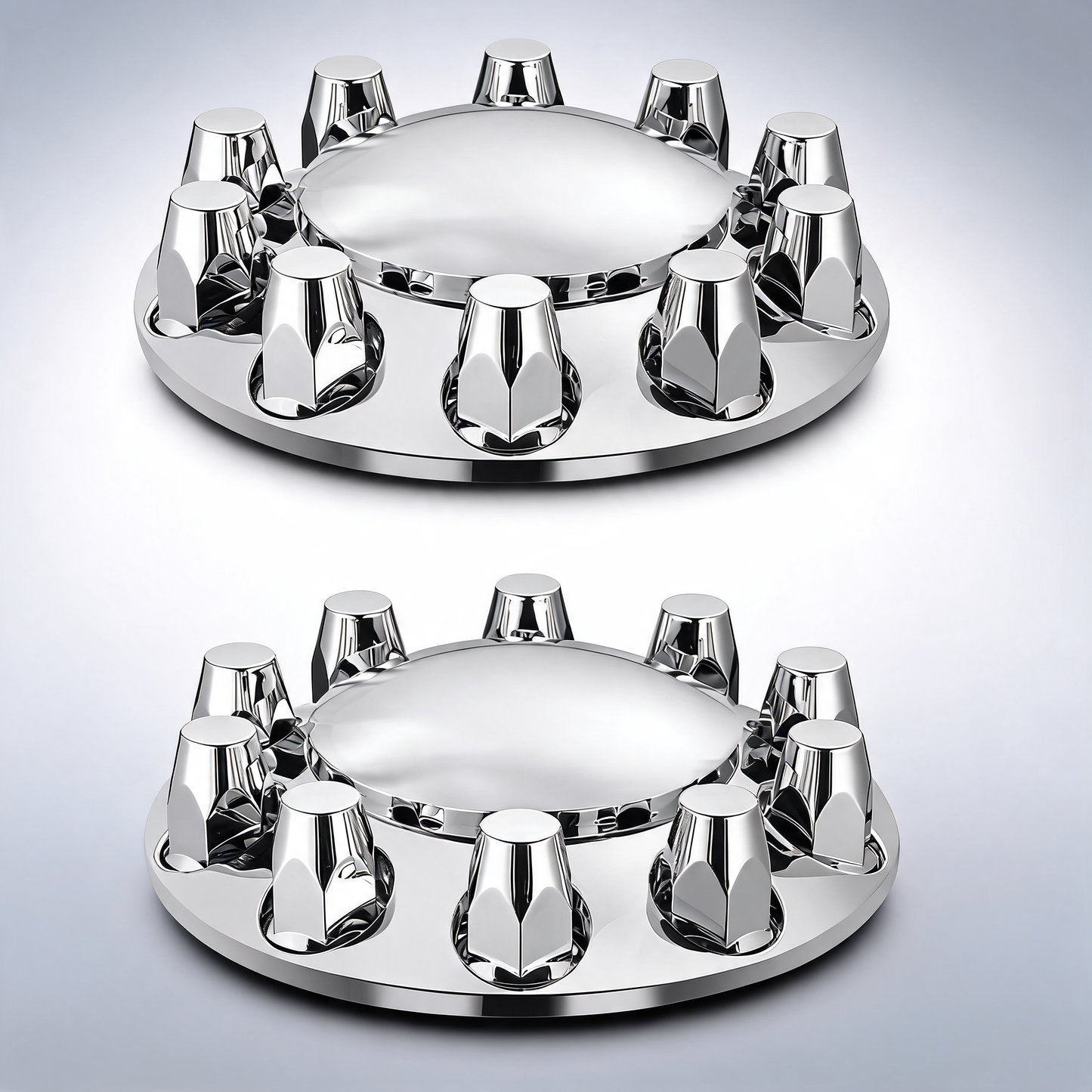 Front axle cover combo kit ABS lug nut covers with nut cover tools