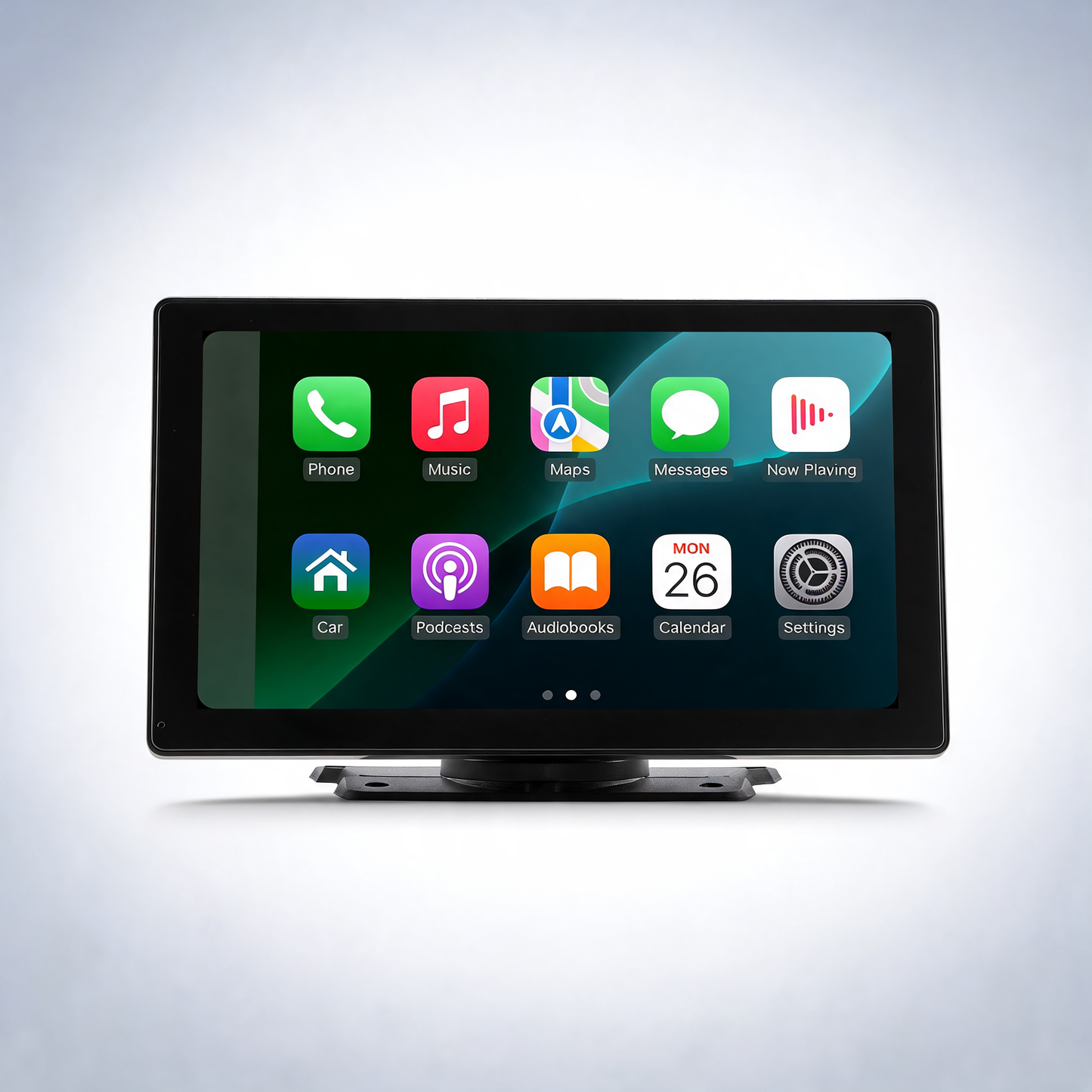 Car stereo radio CarPlay touchscreen 228.6 mm Apple Android backup camera