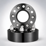 2 6x5.3 wheel spacers wheel adapters 6 lug forged spacer 4 PCS black