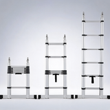 Telescoping extension ladder 12.5FT A-Shape w/ stabilizer bar for RV