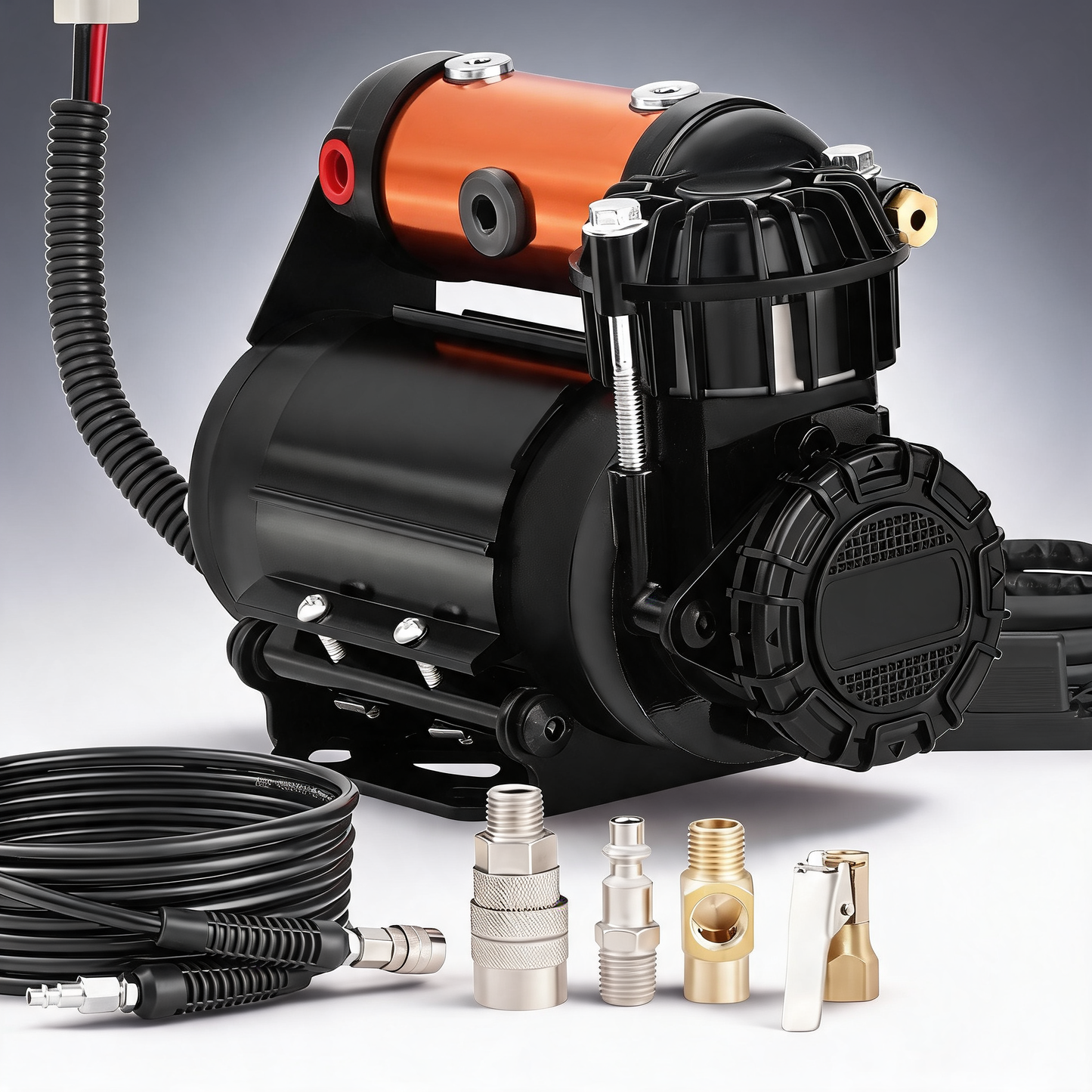 Onboard air compressor kit 150PSI offroad air compressor portable tyre inflator heavy duty 3.5CFM air pump for Jeep