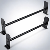2 bars van roof ladder rack 500 LBS adjustable 35.8 to 57.5 alloy steel
