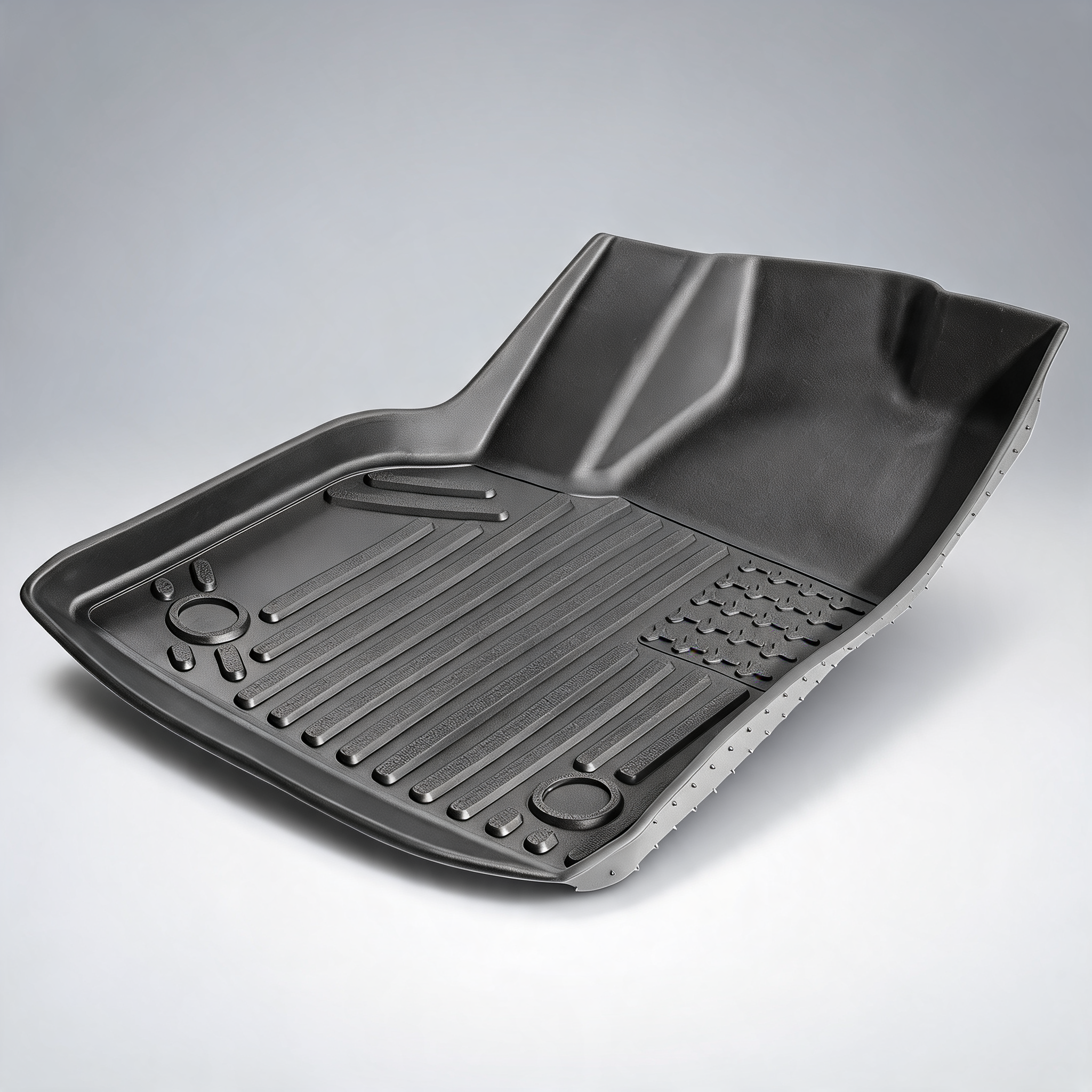 Automotive floor mats fits for Tesla model y 2021-2024 3 pcs TPE liners