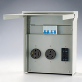 20/30/50A temporary RV power outlet box electrical outdoor receptacle box